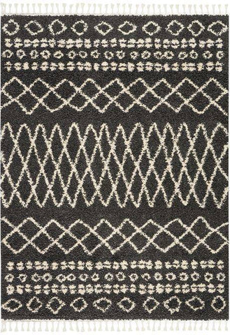 Image of Nashville Charcoal Area Rug RUGSANDROOMS 