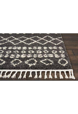 Image of Nashville Charcoal Area Rug RUGSANDROOMS 