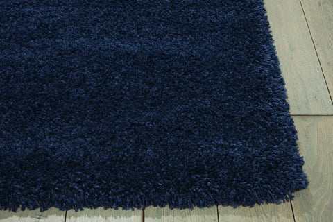 Image of Nourison Dark Blue Area Rug RUGSANDROOMS 