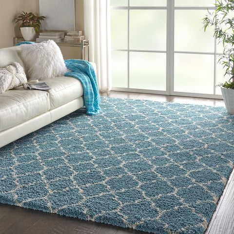 Image of Massimo Aqua Area Rug RUGSANDROOMS 