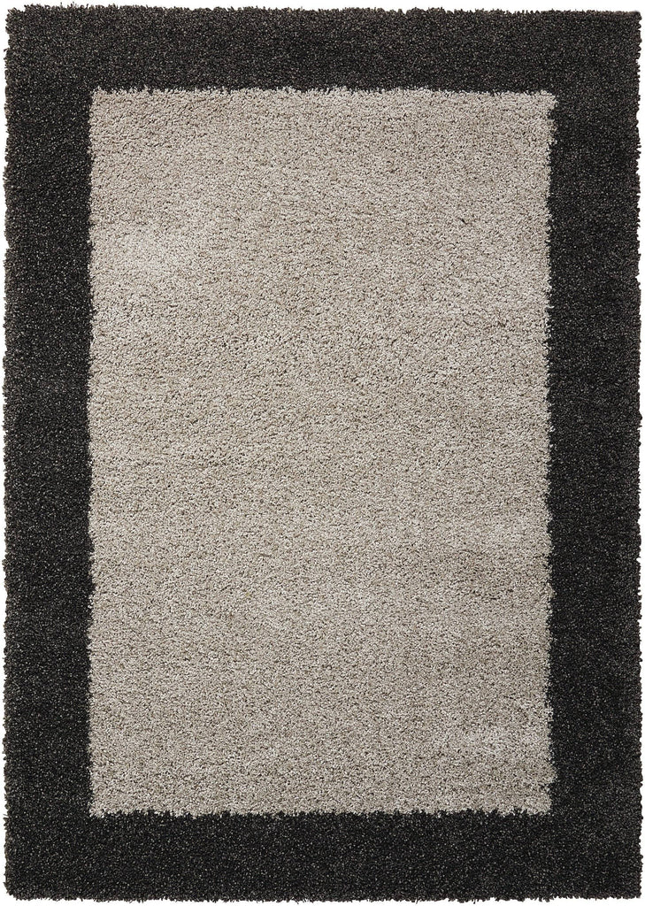 Nourison Silver/Charcoal Area Rug RUGSANDROOMS 