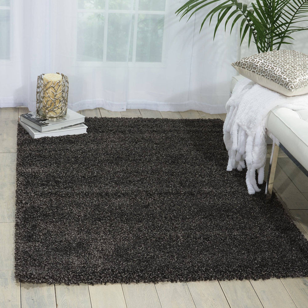 Nourison Dark Grey Area Rug RUGSANDROOMS 