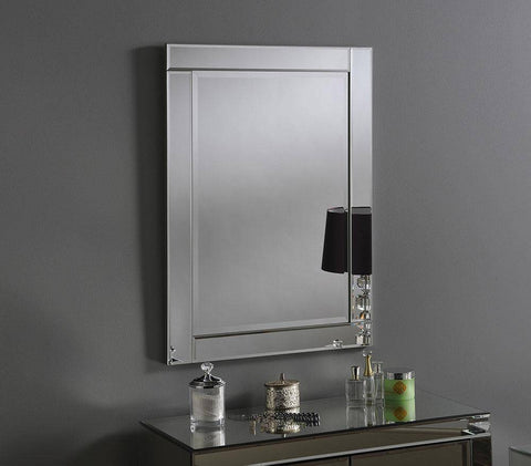 Oasksheen Silver Touch Mirror RUGSANDROOMS 