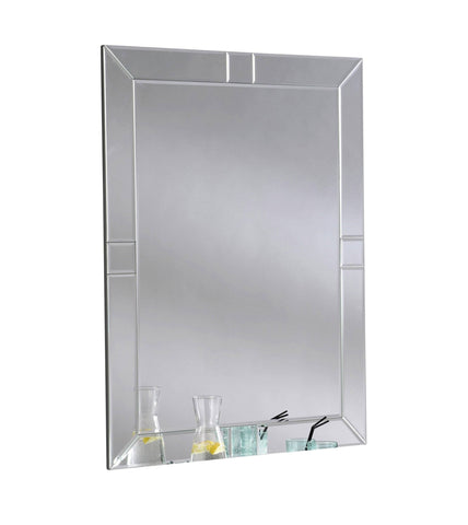 Willow Silver Mirror RUGSANDROOMS 