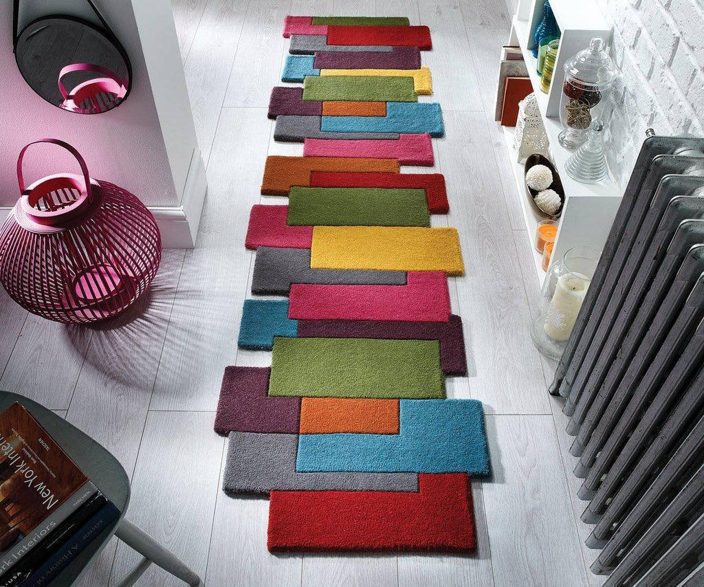 Gabriela Multi Coloured Area Rug RUGSANDROOMS 