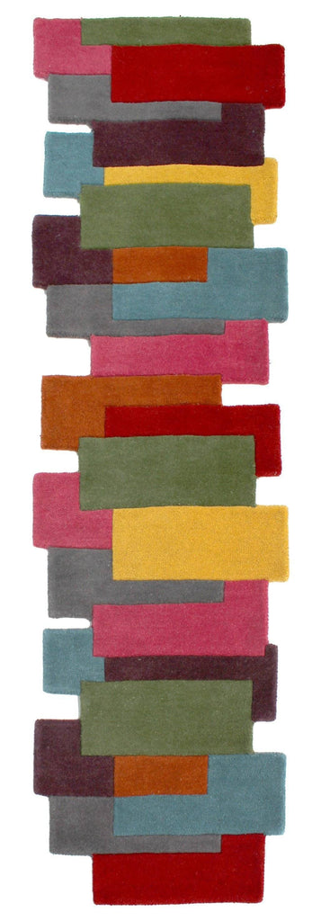 Gabriela Multi Coloured Area Rug RUGSANDROOMS 