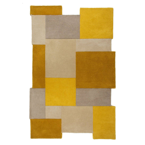 Gabriela Mustard Area Rug RUGSANDROOMS 