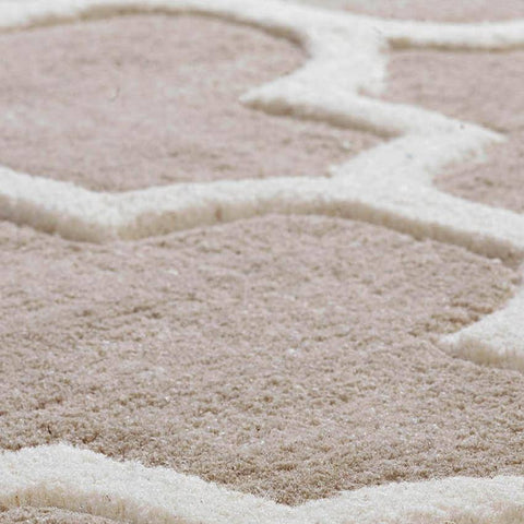 Image of Moroccan Beige Area Rug RUGSANDROOMS 