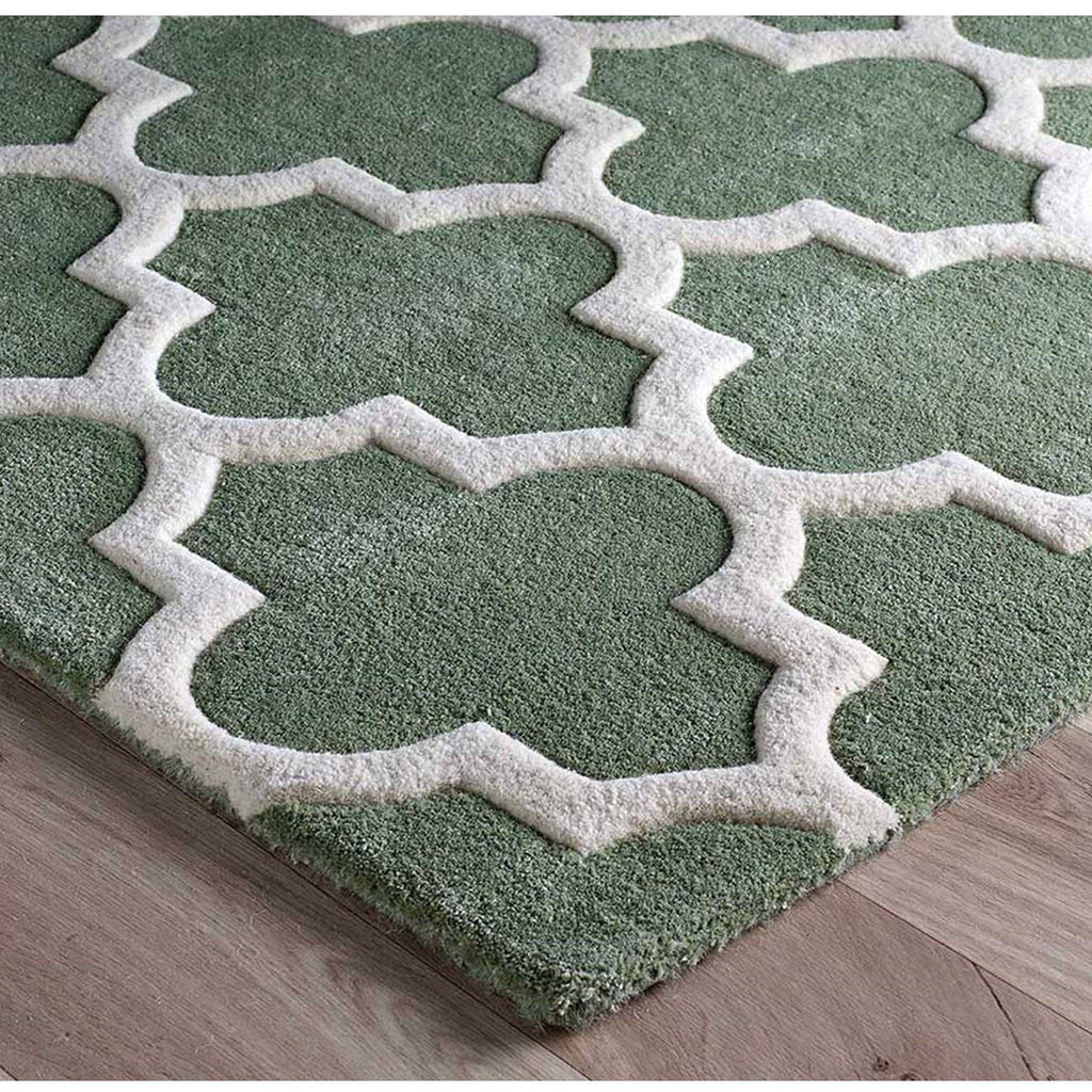 Moroccan Sage Green Area Rug Rugs & Rooms 