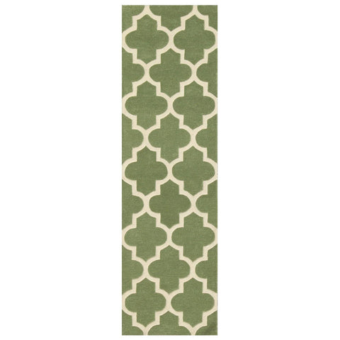 Image of Moroccan Sage Green Area Rug Rugs & Rooms 