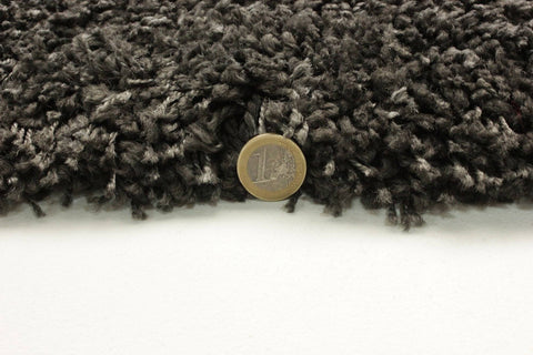 Image of Axel Charcoal Shaggy Rug RUGSANDROOMS 