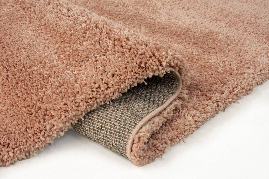 Axel Rose Gold Shaggy Rug RUGSANDROOMS 