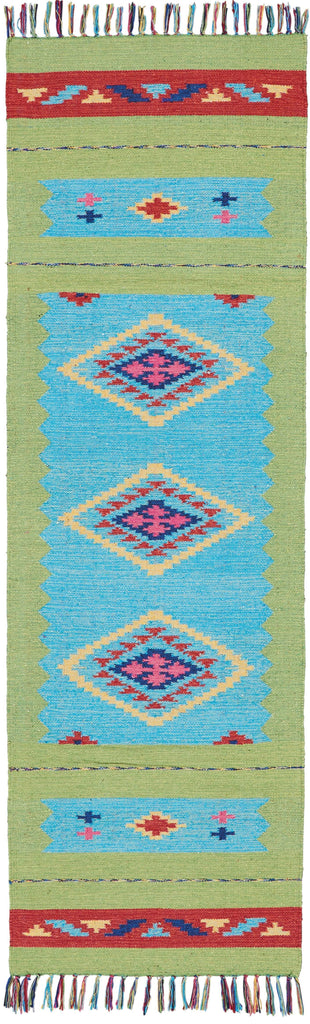 Baja Blue/Green Area Rug RUGSANDROOMS 