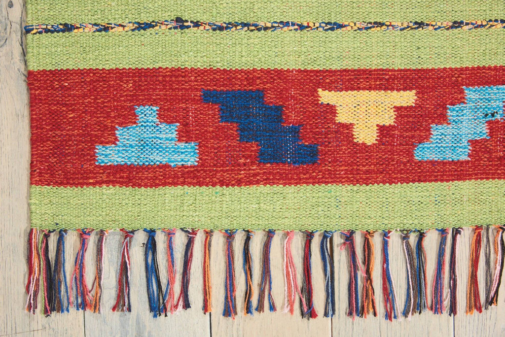 Baja Blue/Green Area Rug RUGSANDROOMS 