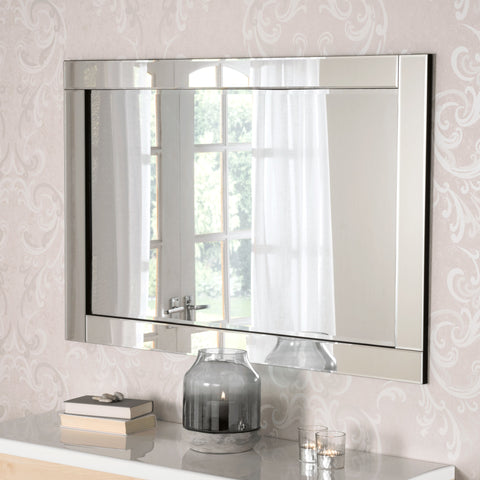 Image of Cologne Silver Accent Mirror gagandeepstore 