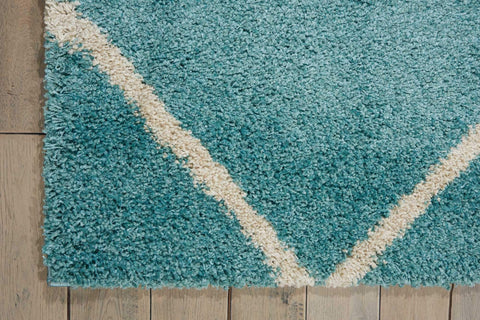 Image of Brisbane Blue Area Rug RUGSANDROOMS 