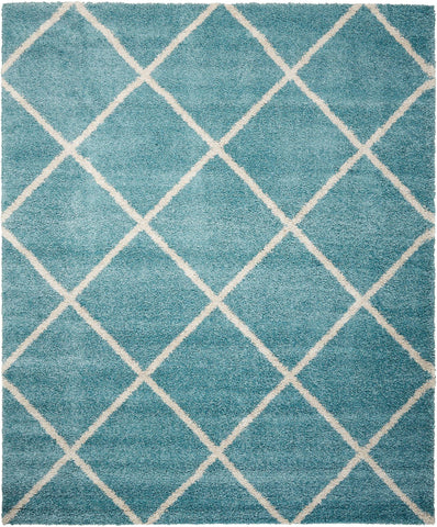 Image of Brisbane Blue Area Rug RUGSANDROOMS 