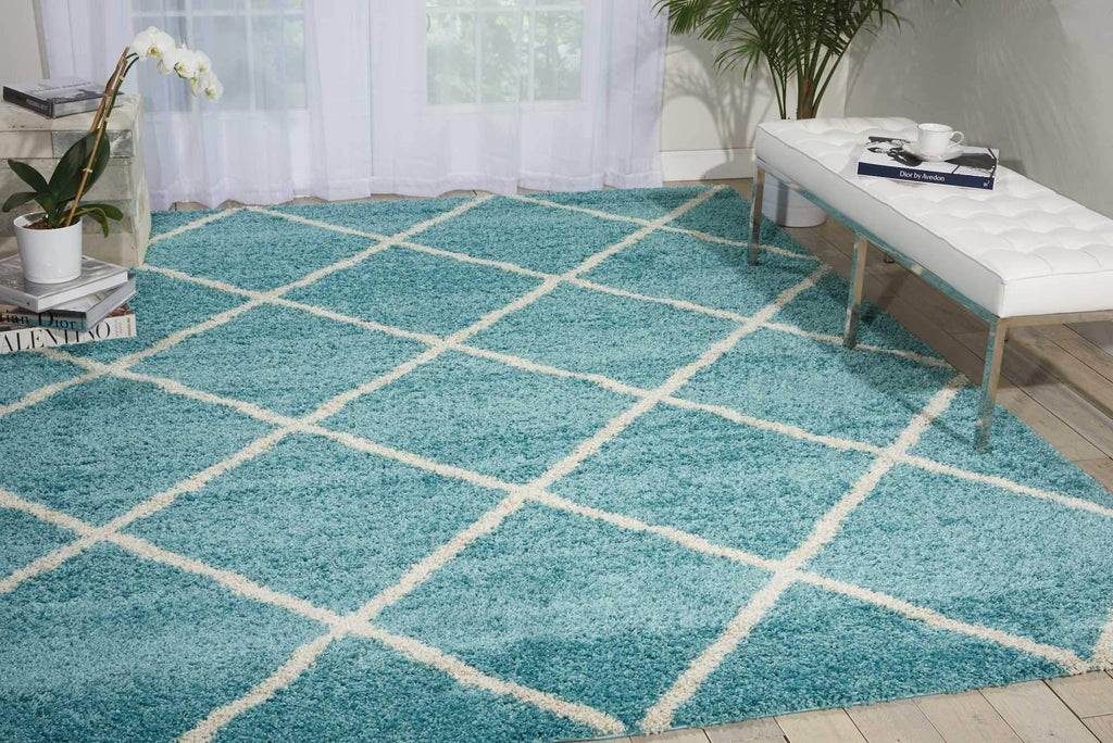 Brisbane Blue Area Rug RUGSANDROOMS 