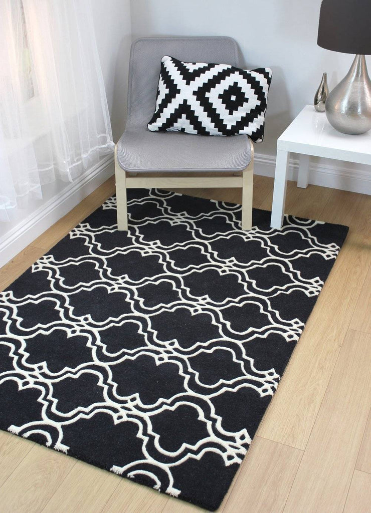 Marrakesh Grey Area Rug RUGSANDROOMS 