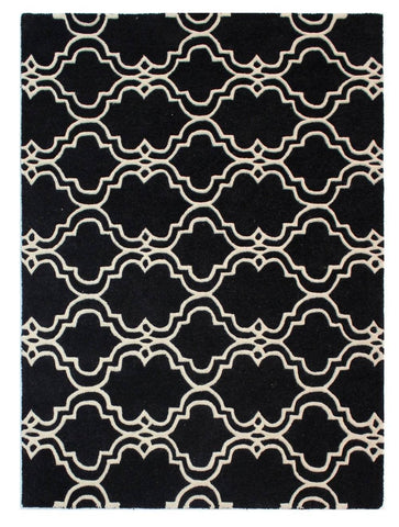 Image of Marrakesh Grey Area Rug RUGSANDROOMS 