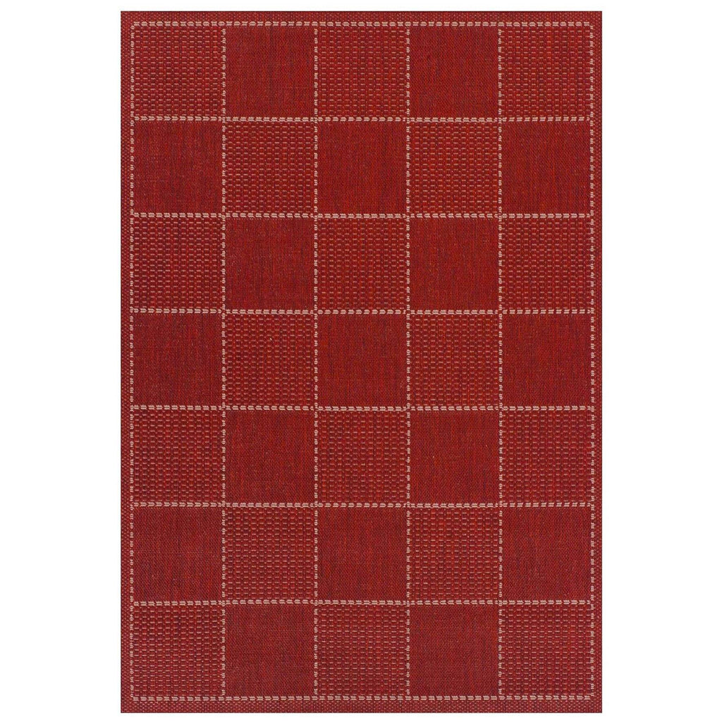 Flat Weave Red Area Rug RUGSANDROOMS 