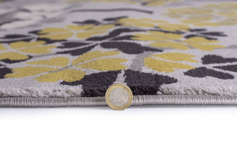 Image of Terra Grey/Ochre Area Rug RUGSANDROOMS 