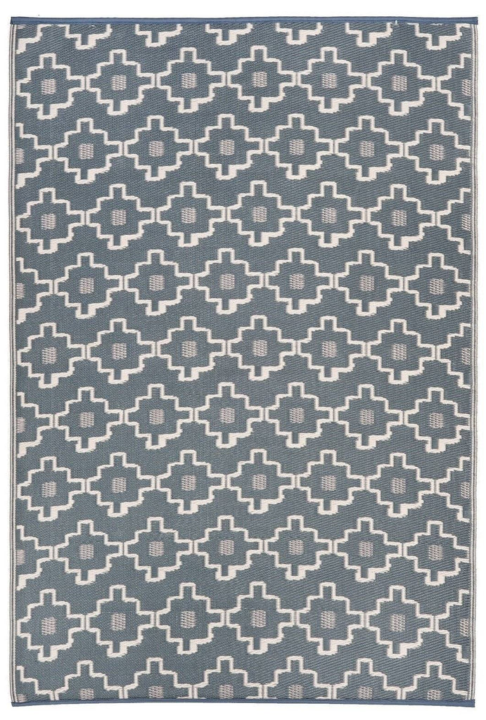 Multi Coloured/Grey Indoor - Outdoor Area Rug RUGSANDROOMS 