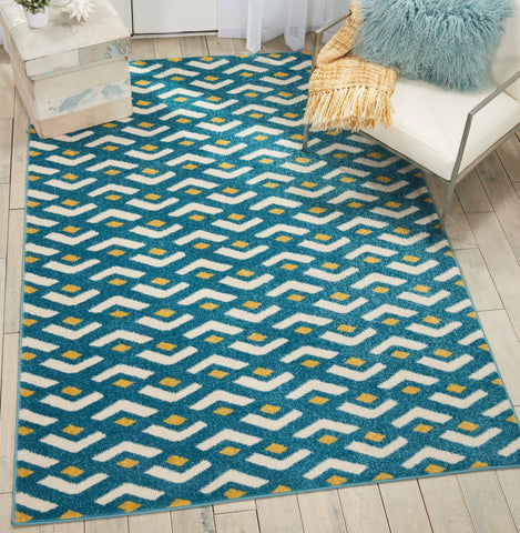 Image of Barclay Butera Harper Blue 300 Area Rug RUGSANDROOMS 