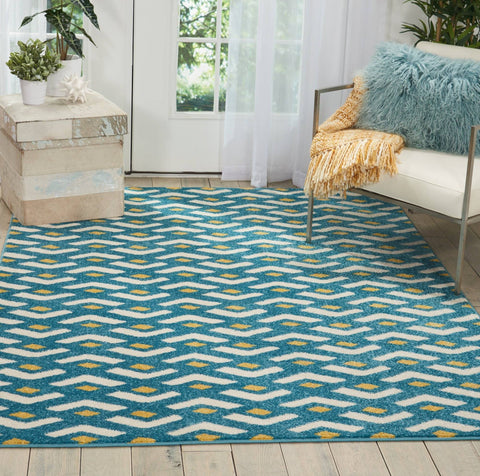 Image of Barclay Butera Harper Blue 300 Area Rug RUGSANDROOMS 