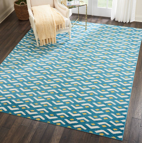 Image of Barclay Butera Harper Blue 300 Area Rug RUGSANDROOMS 