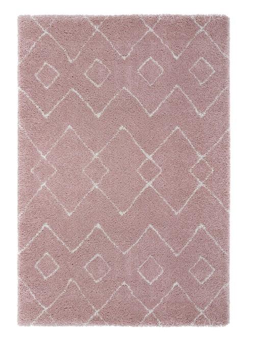 Melissa Pink & Cream Area Rug RUGSANDROOMS 
