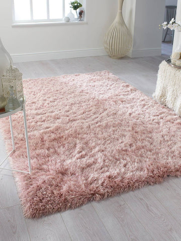 Roselle Blush Pink Area Rug RUGSANDROOMS 