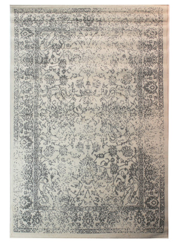 Yuri Grey Area Rug RUGSANDROOMS 