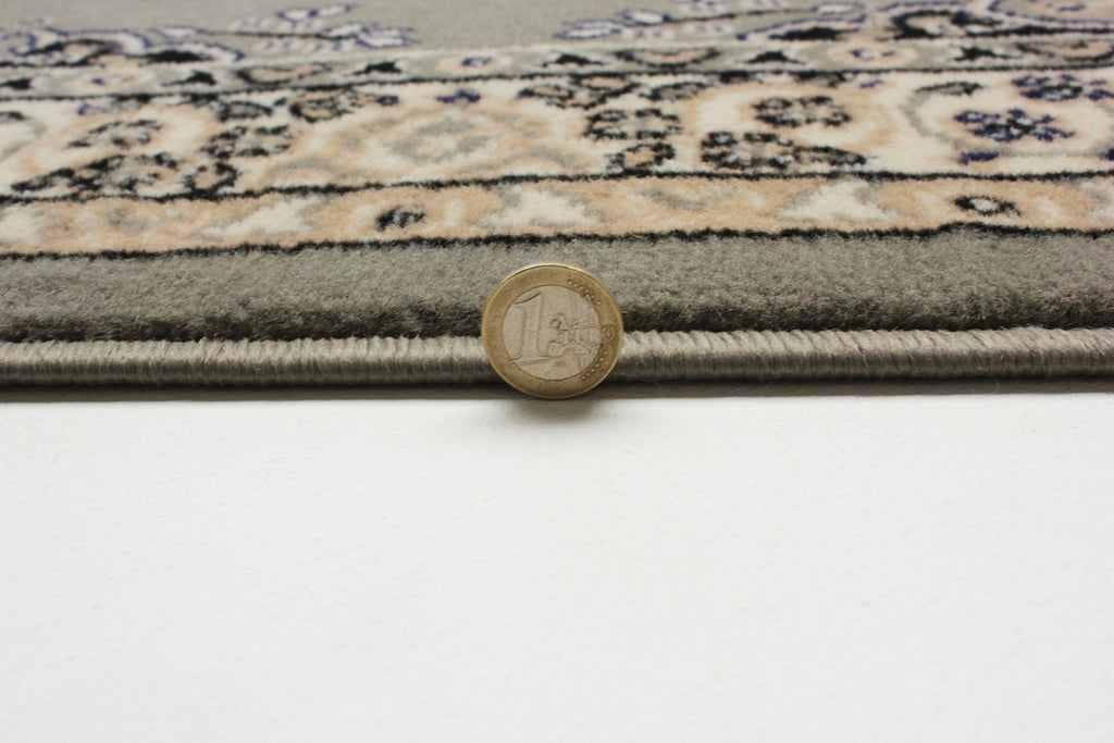 Yuri Grey Area Rug RUGSANDROOMS 