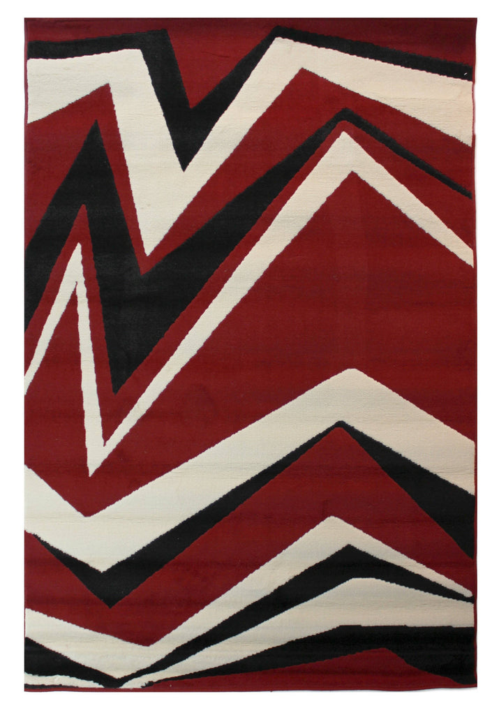 Dahab Red Area Rug RUGSANDROOMS 
