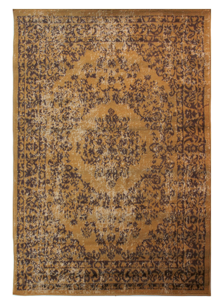 Dahab Taupe Area Rug RUGSANDROOMS 