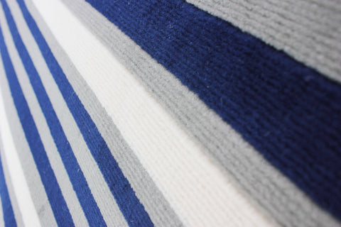 Image of Yuri Blue/Grey Area Rug RUGSANDROOMS 