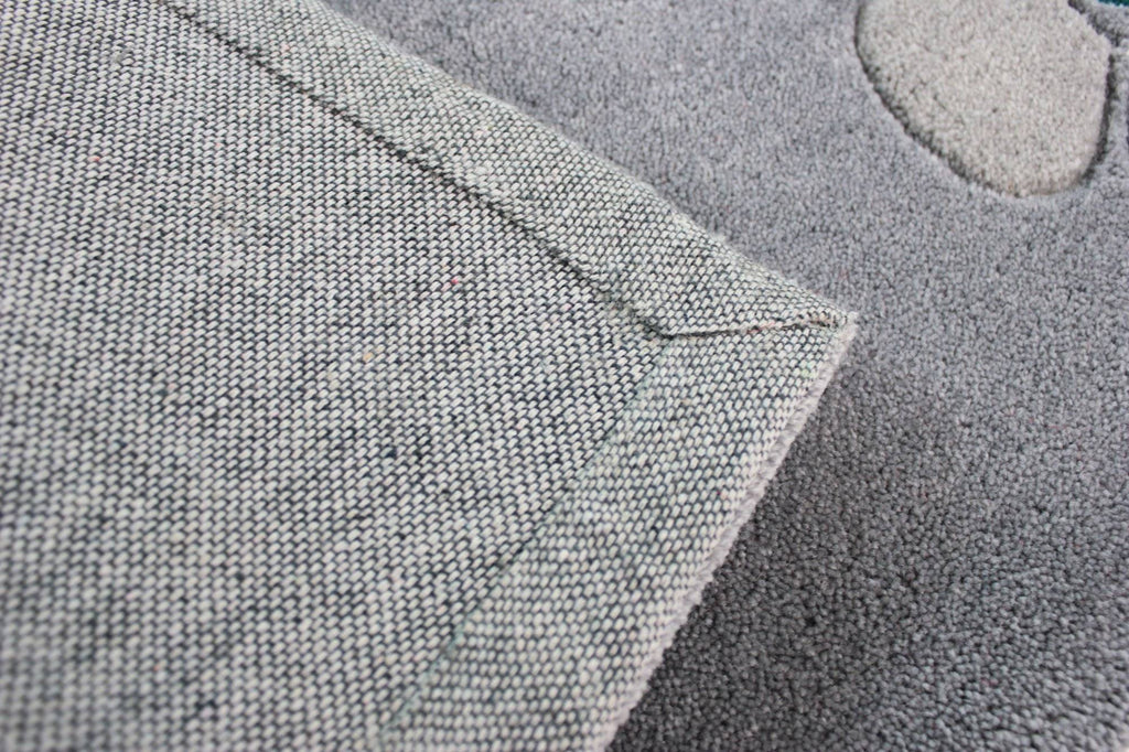 Karina Teal Area Rug RUGSANDROOMS 