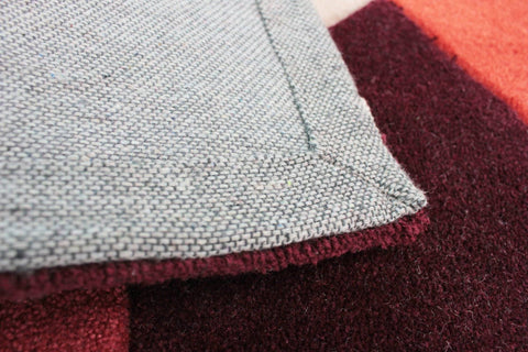 Image of Wera Orange Area Rug RUGSANDROOMS 