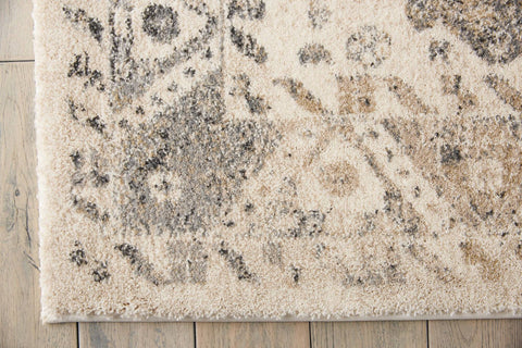 Image of Belle Cream/Grey Area Rug RUGSANDROOMS 