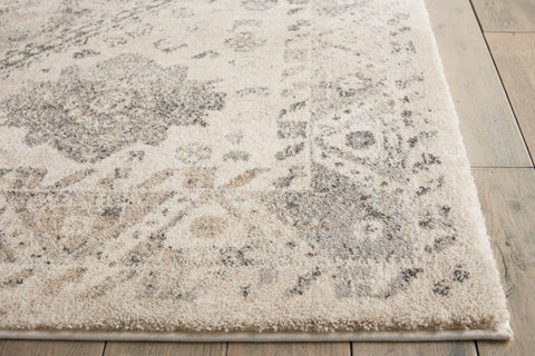 Image of Belle Cream/Grey Area Rug RUGSANDROOMS 