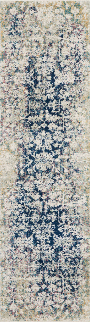 Simpson Cream/Blue Area Rug RUGSANDROOMS 