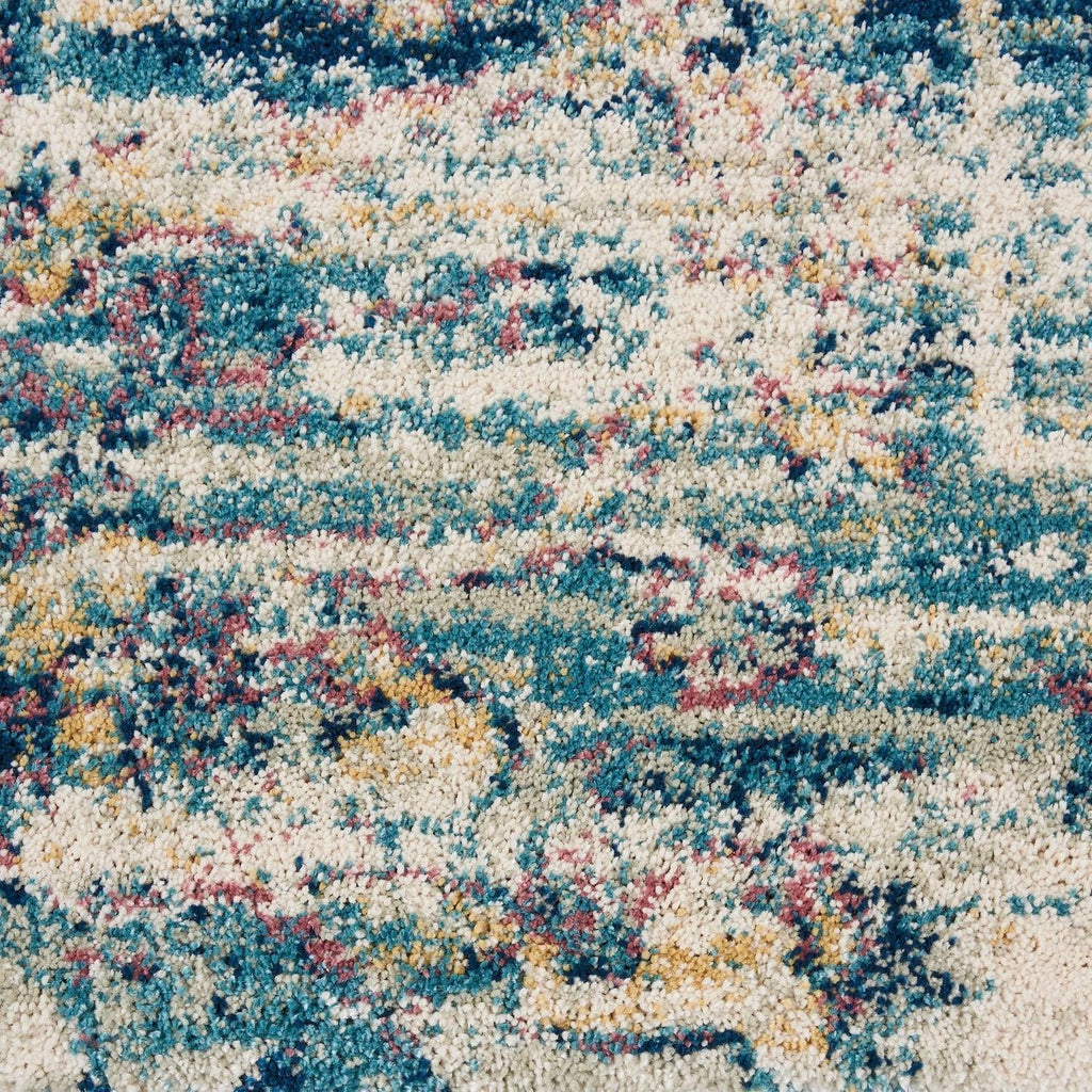 Merri Cream/Blue Area Rug RUGSANDROOMS 
