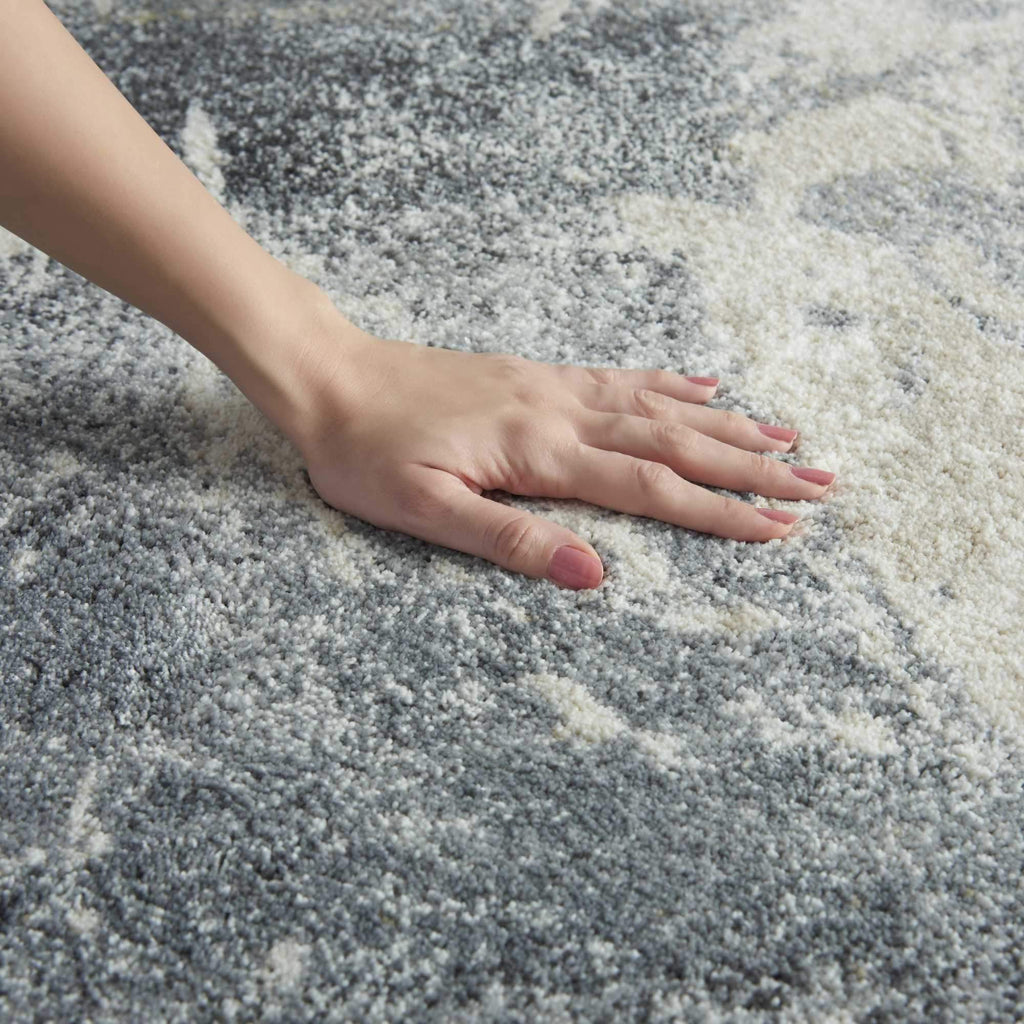 Fusion Beige/Grey Area Rug RUGSANDROOMS 