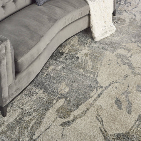 Image of Tula Cream/Grey Area Rug RUGSANDROOMS 