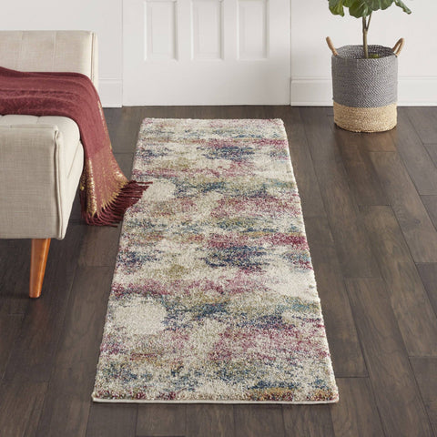 Image of Mateo Cream/Multi Area Rug RUGSANDROOMS 