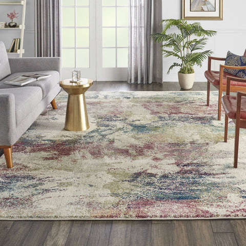 Image of Mateo Cream/Multi Area Rug RUGSANDROOMS 