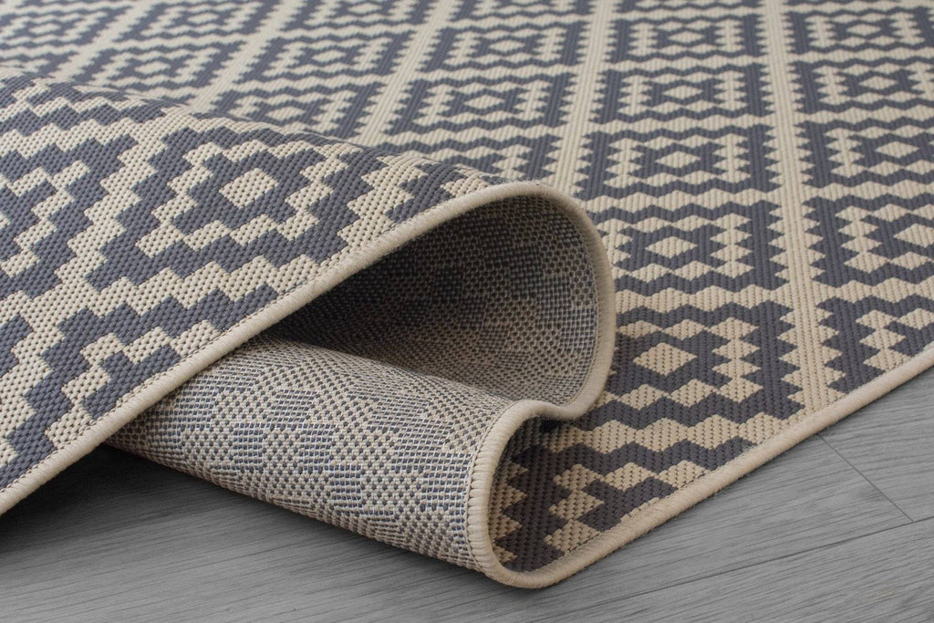Zoe Beige Indoor/Outdoor Area Rug RUGSANDROOMS 