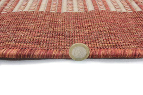 Image of Raffles Rust Area Rug RUGSANDROOMS 
