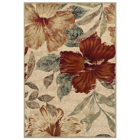 Florenza Beige Area Rug RUGSANDROOMS 